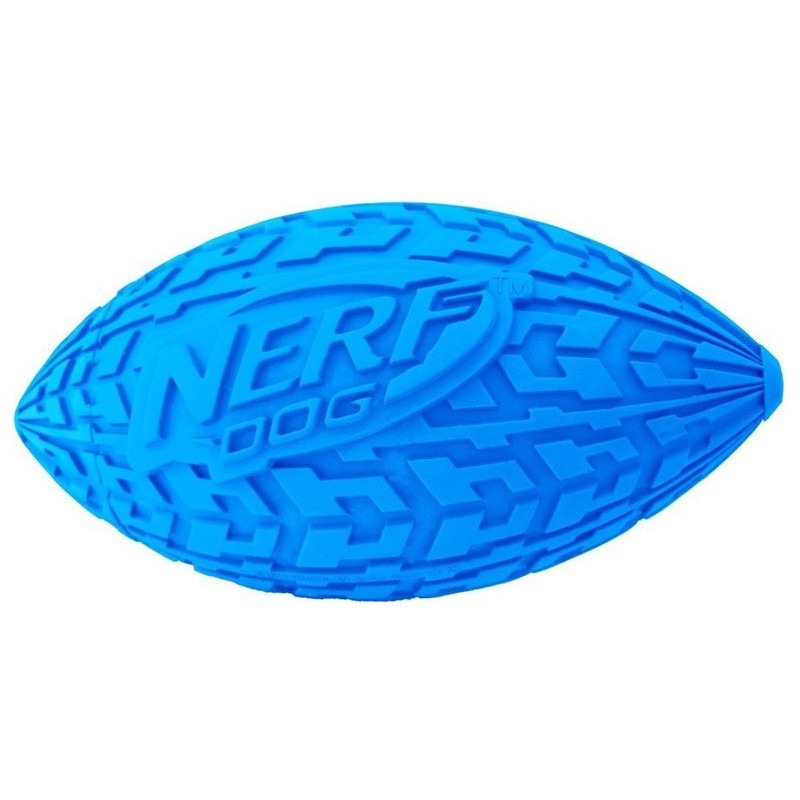 Jouet Chien – Nerf Ballon Football à Sifflet - Taille M Ø 8,2 cm - Coloris  aléatoire